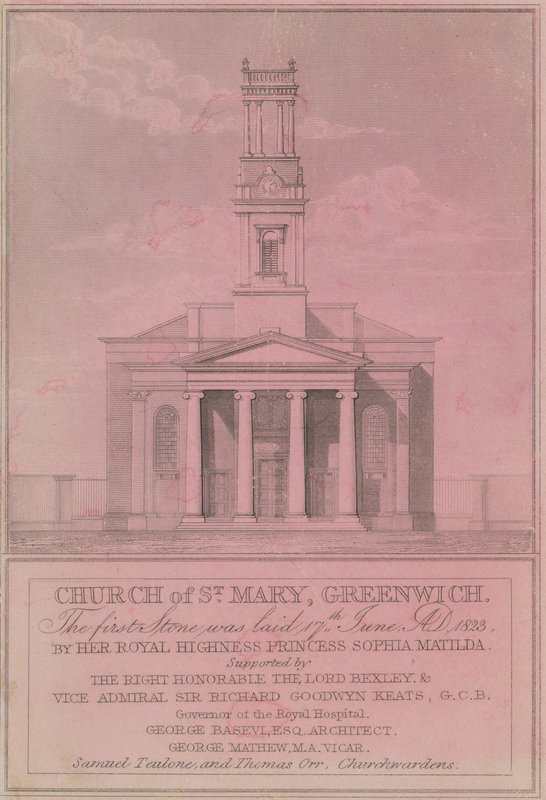 Church of St Mary, Greenwich by English School