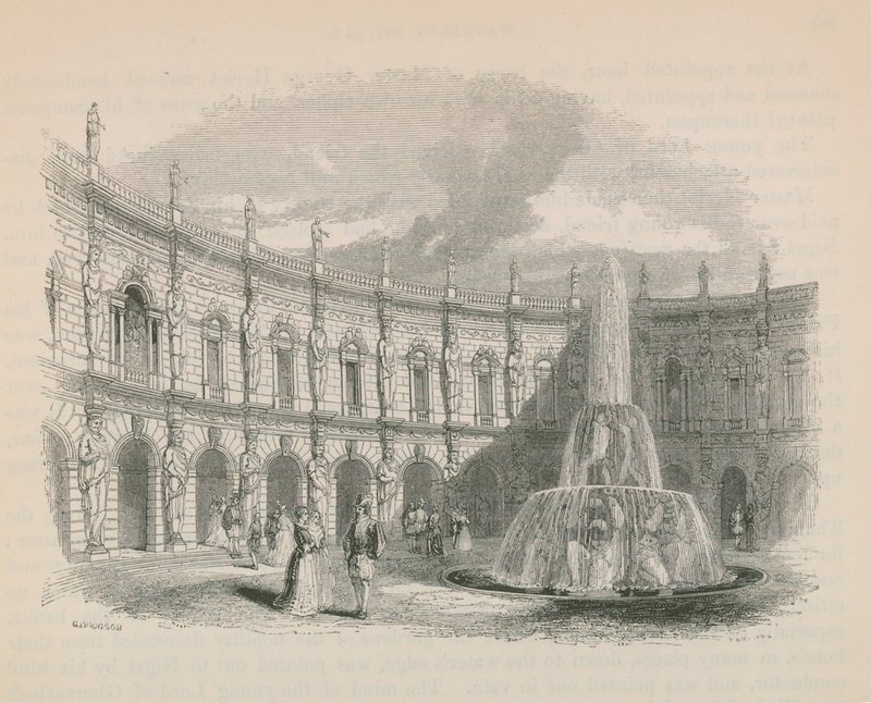 Circular Court in Whitehall by English School