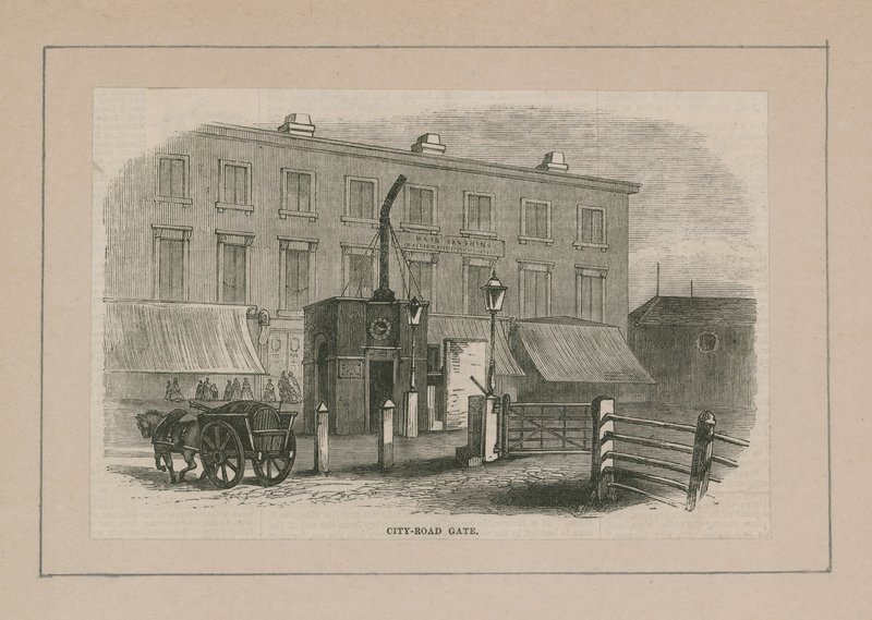 City Road Turnpike Gate by English School