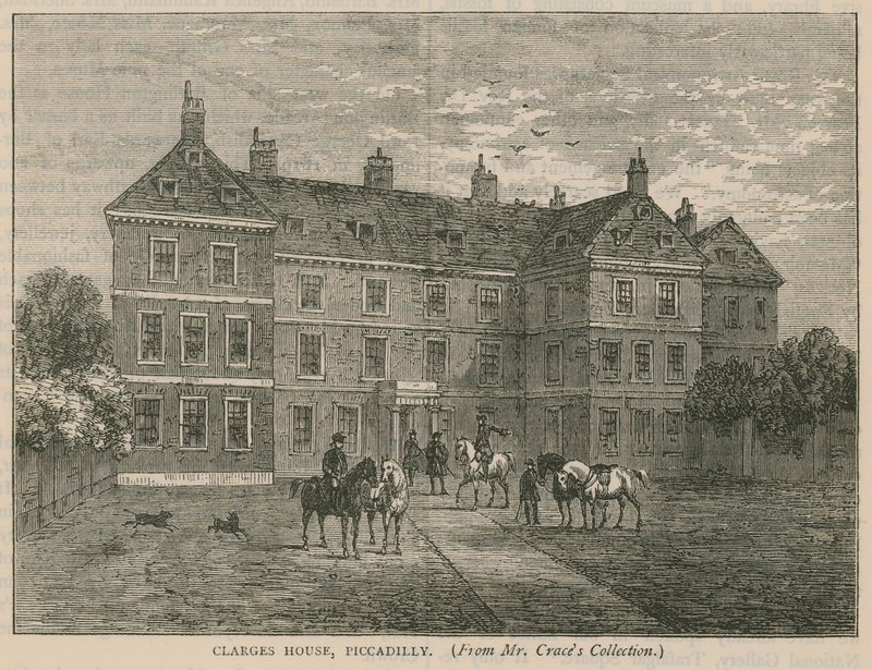 Clarges House, Piccadilly, London by English School