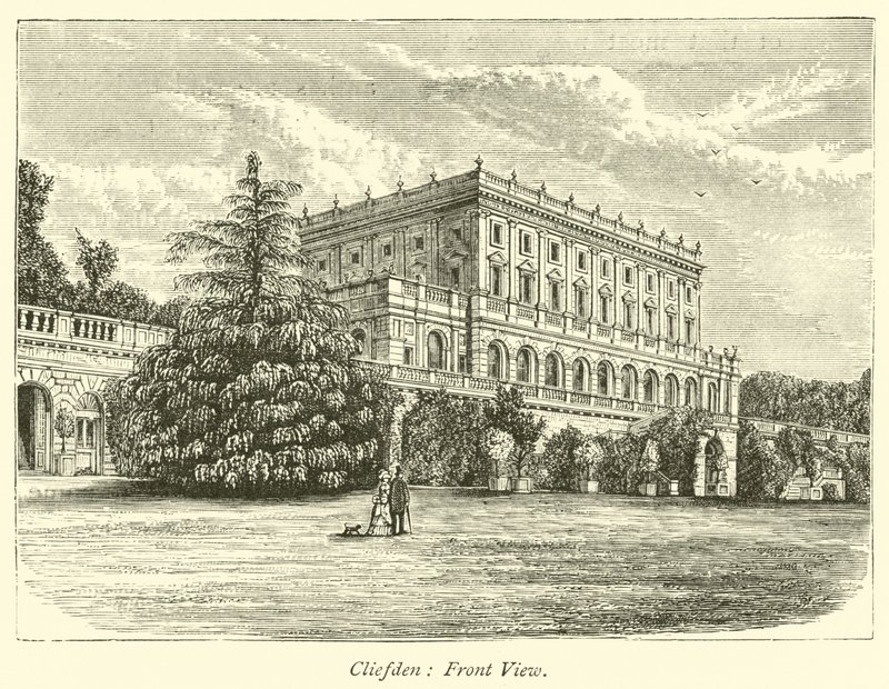 Cliefden, Front View by English School