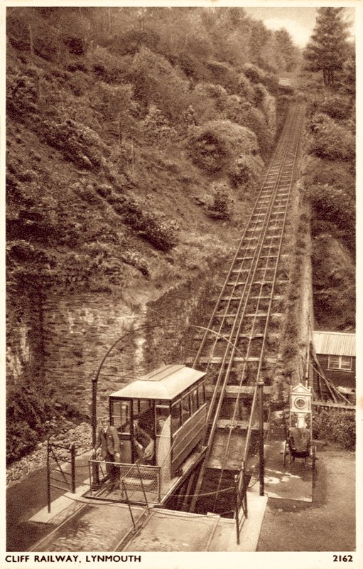 Cliff Railway, Lynmouth by English School