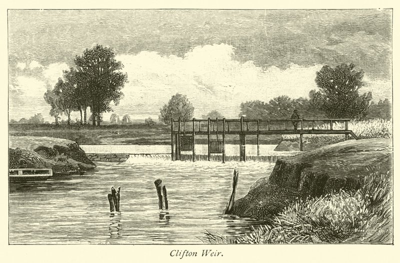 Clifton Weir by English School