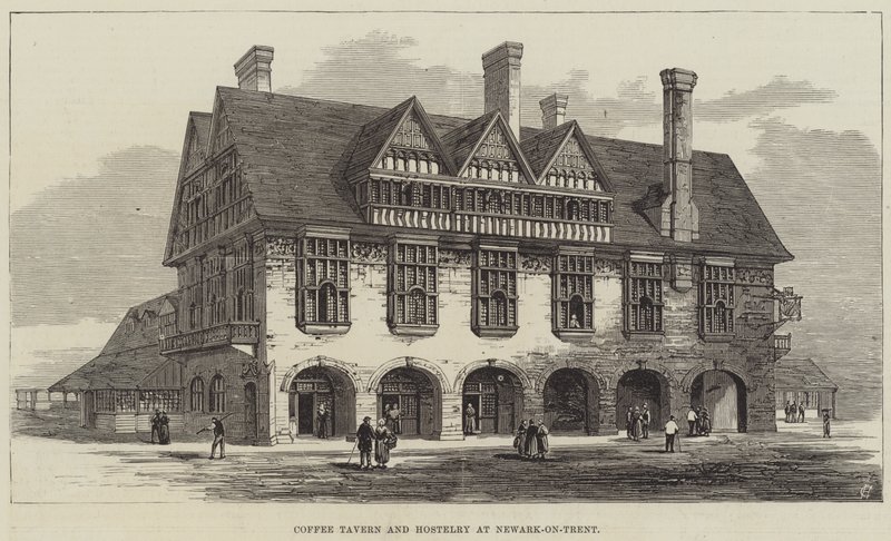 Coffee Tavern and Hostelry at Newark-on-Trent by English School