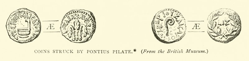 Coins Struck by Pontius Pilate by English School