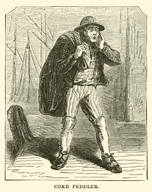 Coke Peddler by English School