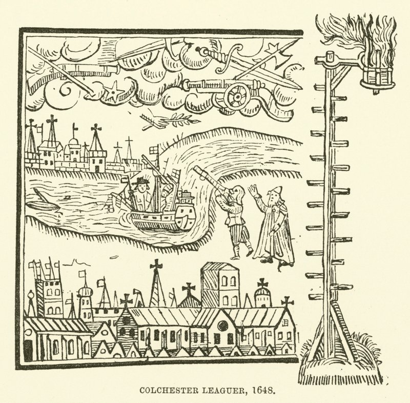 Colchester Leaguer by English School