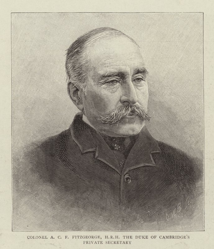 Colonel A C F Fitzgeorge, HRH the Duke of Cambridge
