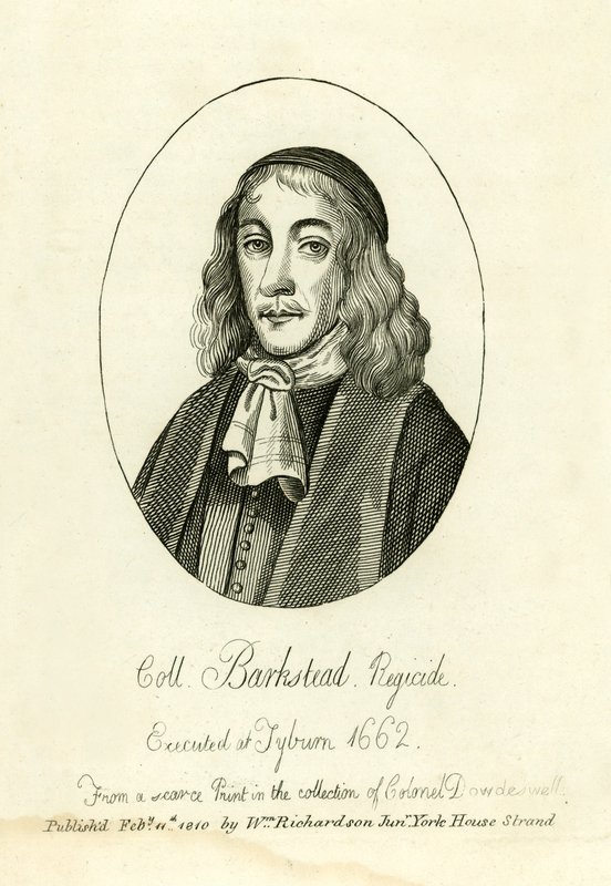 Colonel John Barkstead by English School