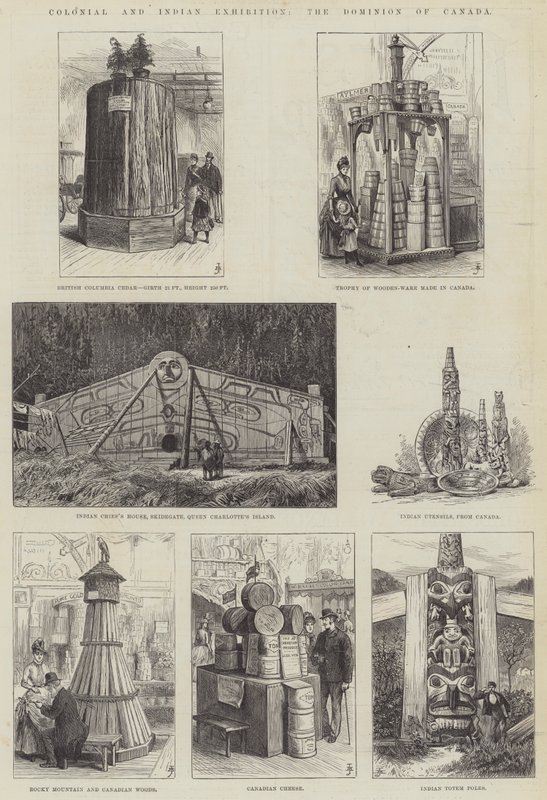Colonial and Indian Exhibition, the Dominion of Canada by English School