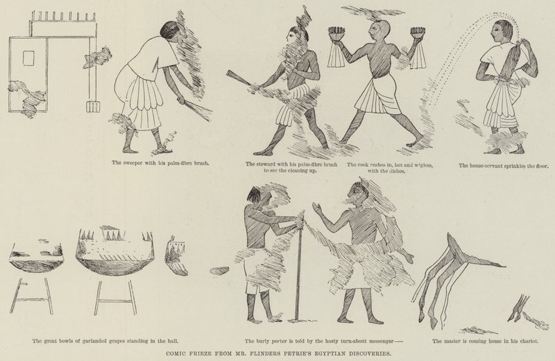Comic Frieze from Mr Flinders Petrie
