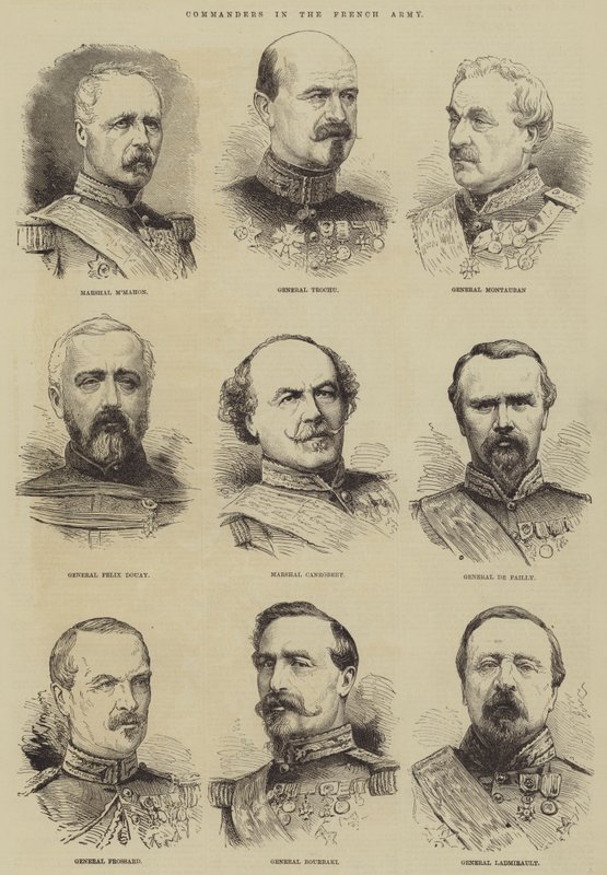 Commanders in the French Army by English School