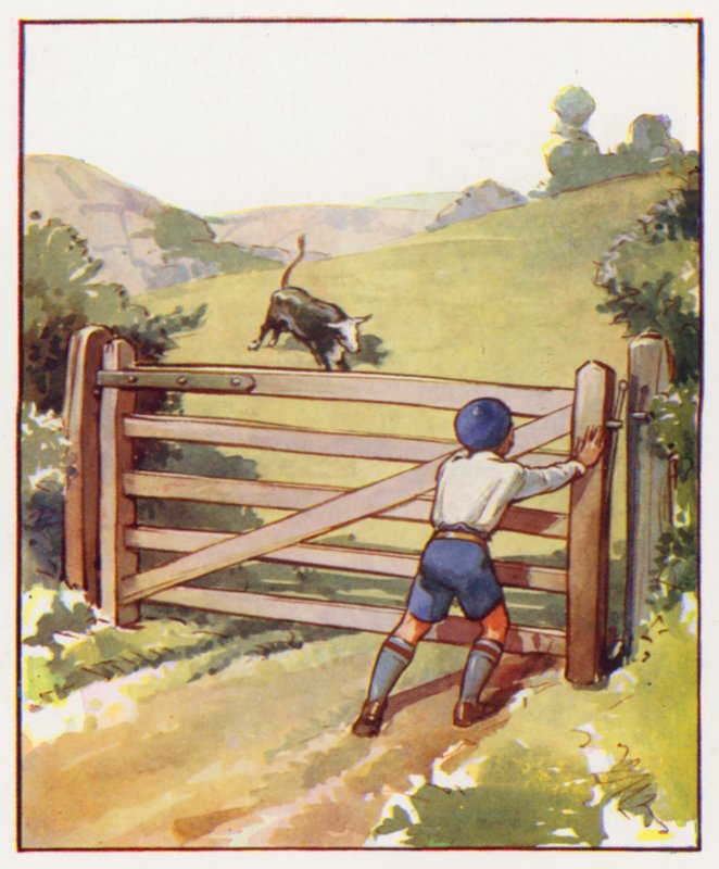 Commands: Shut the gate quickly by English School
