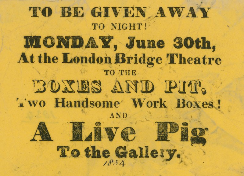 Competition Prizes to be Given Away at the London Bridge Theatre by English School