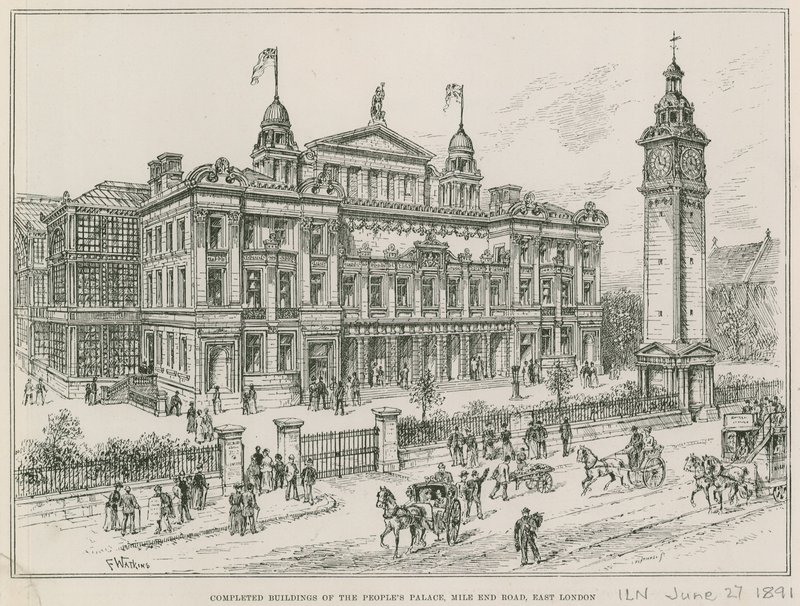 Completed buildings of the People
