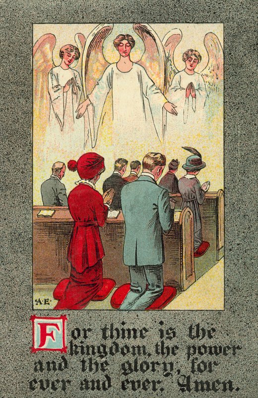Congregation Reciting the Lord
