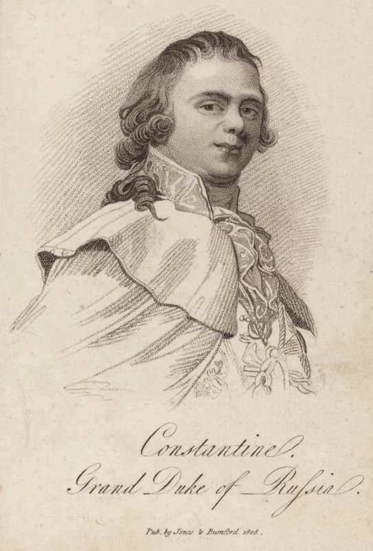 Constantine Pavlovich, Grand Duke of Russia by English School