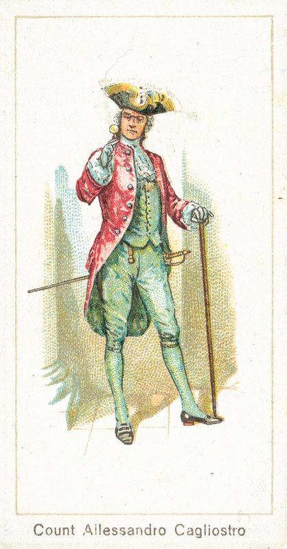 Count Allessandro Cagliostro by English School