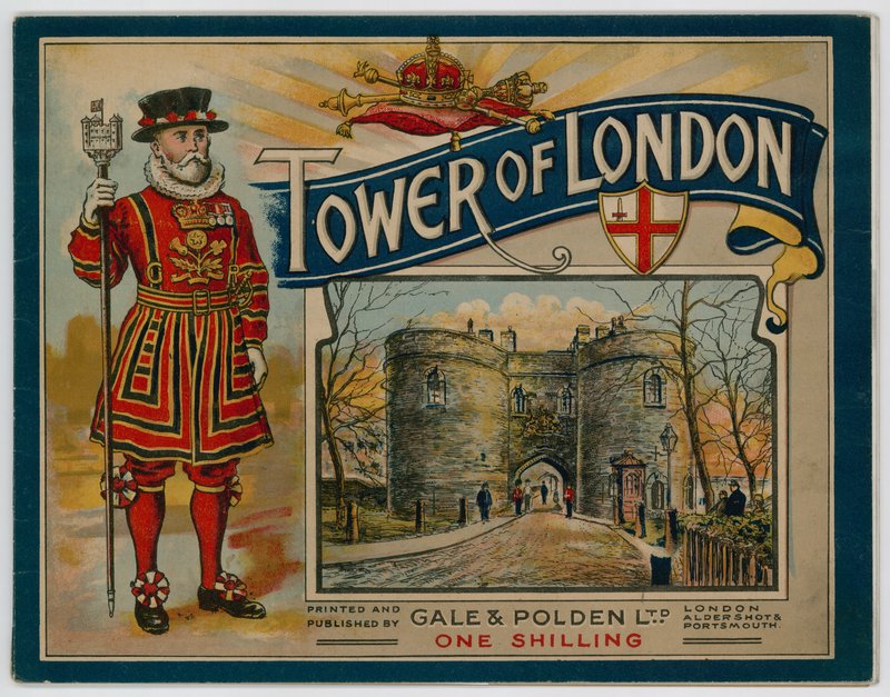 Cover of guide to the Tower of London by English School