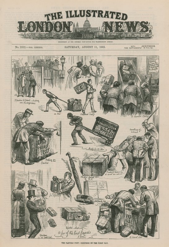 Cover of the Illustrated London News by English School