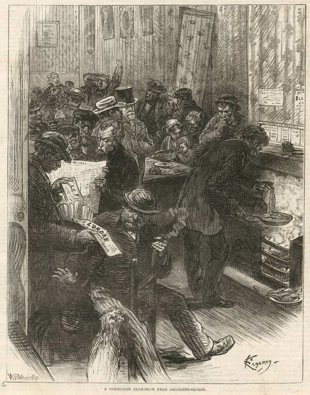 Cover of the Illustrated London News by English School