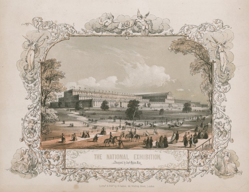 Crystal Palace, Hyde Park, London by English School