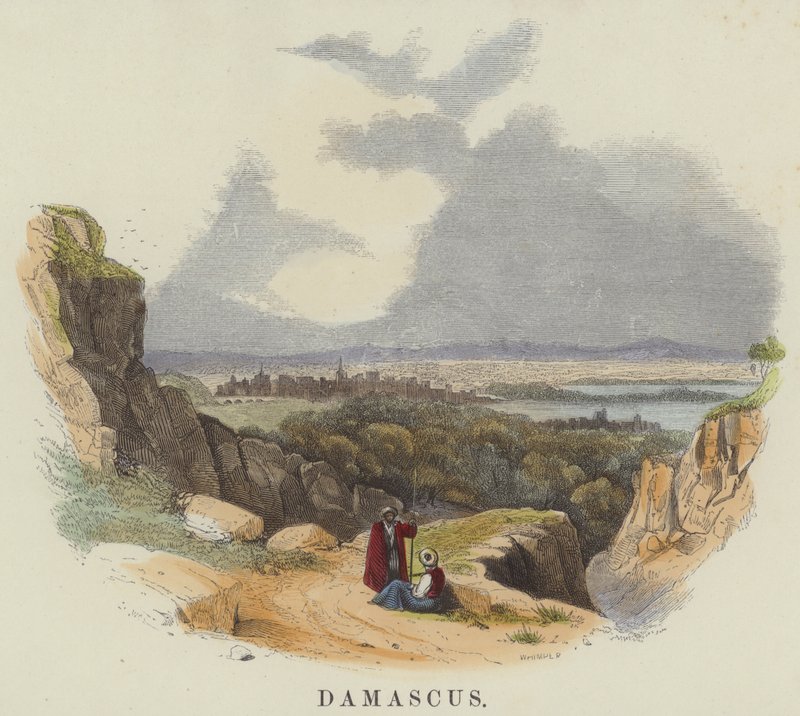 Damascus by English School