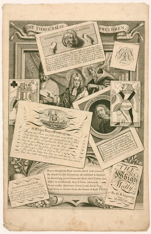Daniel Defoe (the Man in the Pillory) by English School