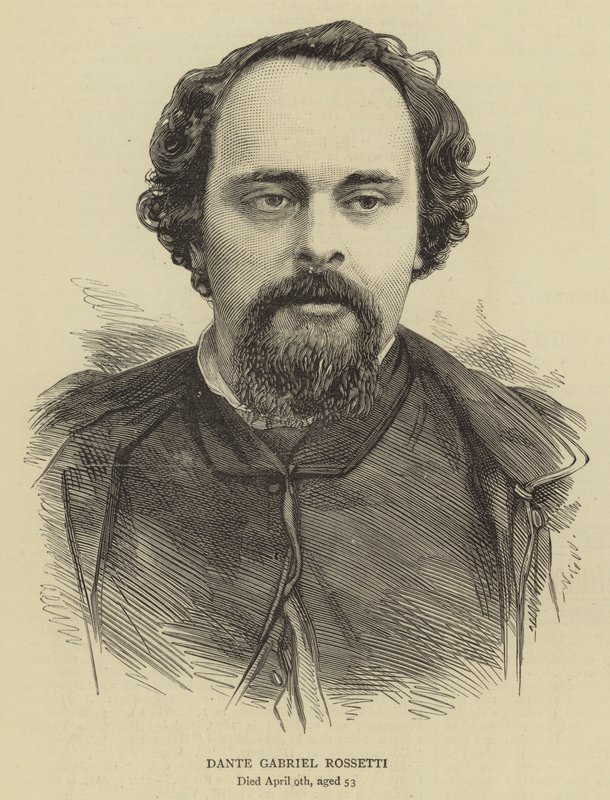 Dante Gabriel Rossetti by English School