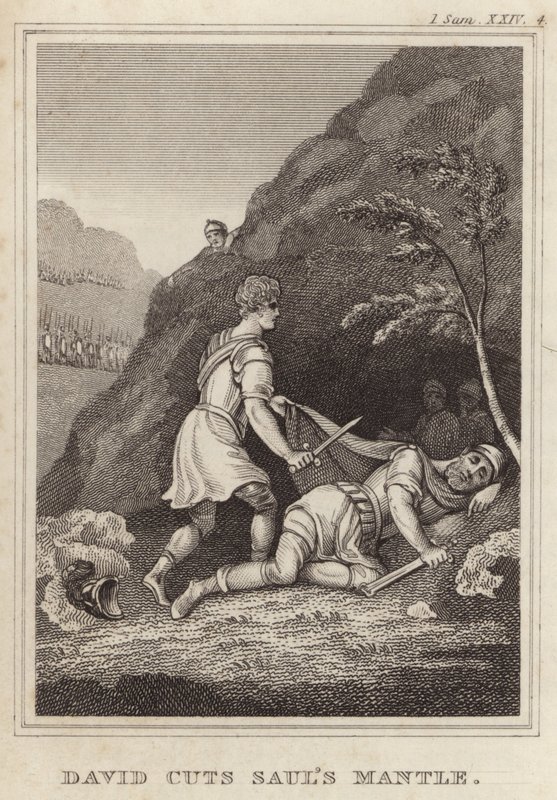David Cuts Saul