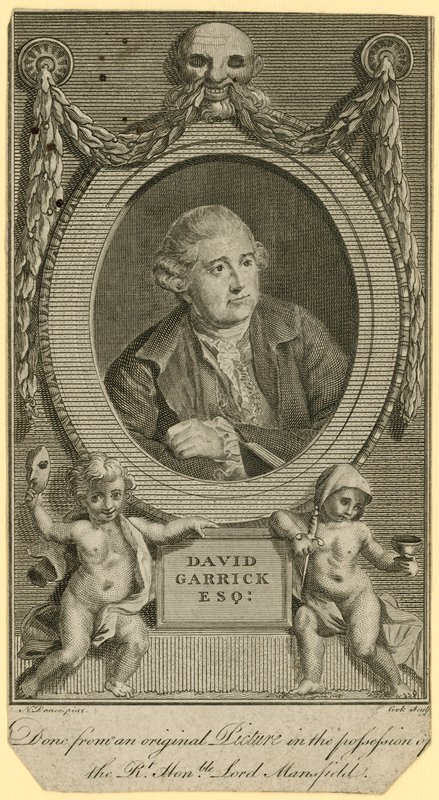 David Garrick, actor by English School