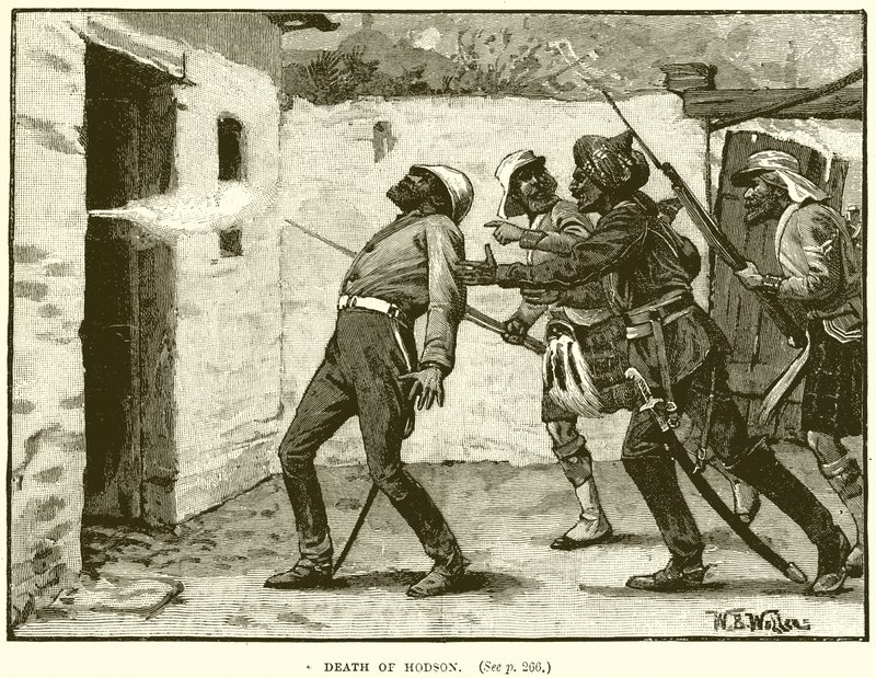 Death of Hodson by English School