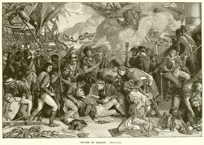 Death of Nelson by English School