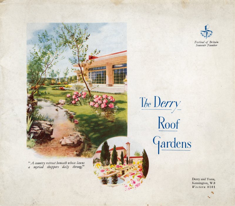 Derry and Toms Roof Garden by English School
