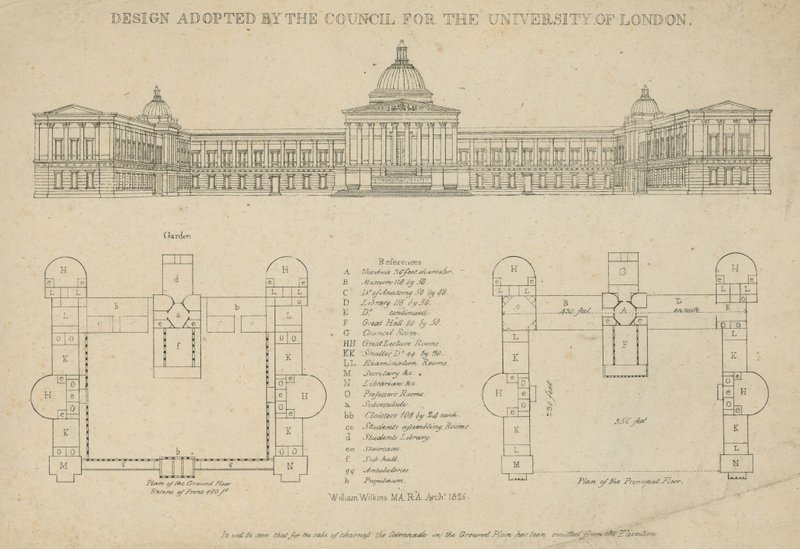 Design Adopted by the Council for the University of London by English School