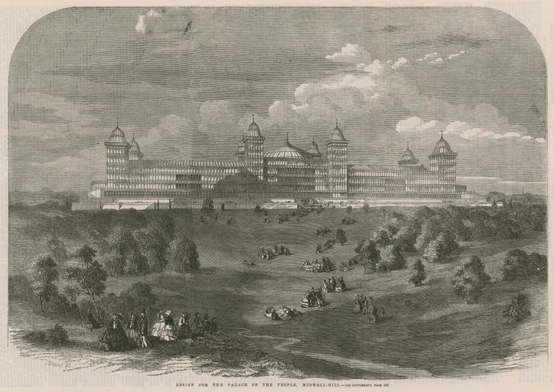 Design for the Palace of the People by English School