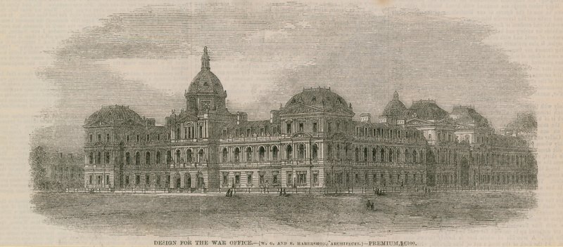 Design for the War Office by English School