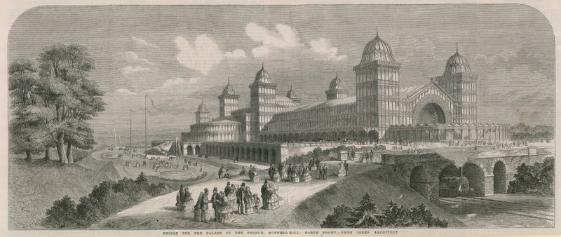 Design of the Palace of the People by English School