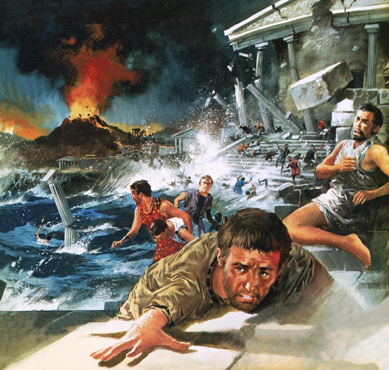 画材 Atlantis The Mysteries of Atlantis Wall Art | Nautical Decor | Digital