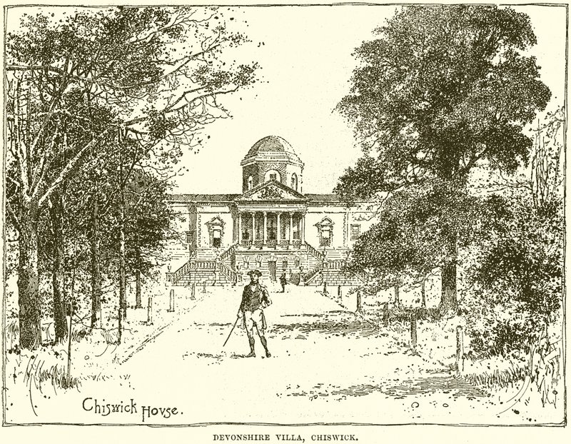 Devonshire Villa, Chiswick by English School