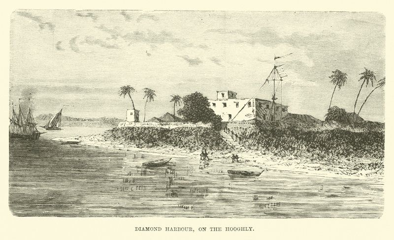 Diamond Harbour, on the Hooghly by English School