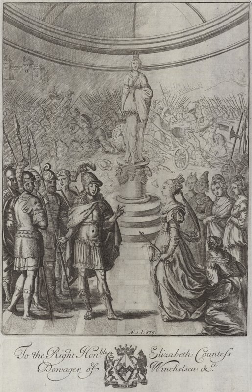 Dido and Aeneas in Carthage by English School