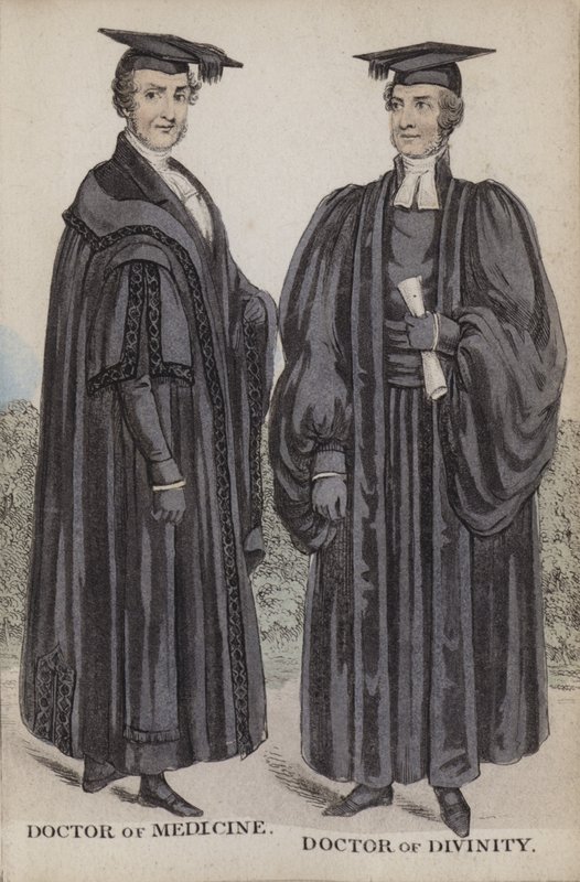 Doctor of Medicine, Doctor of Divinity by English School