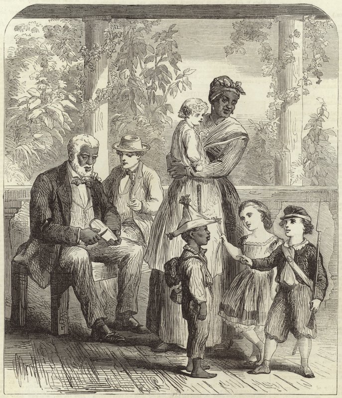 Domestic Life in South Carolina by English School