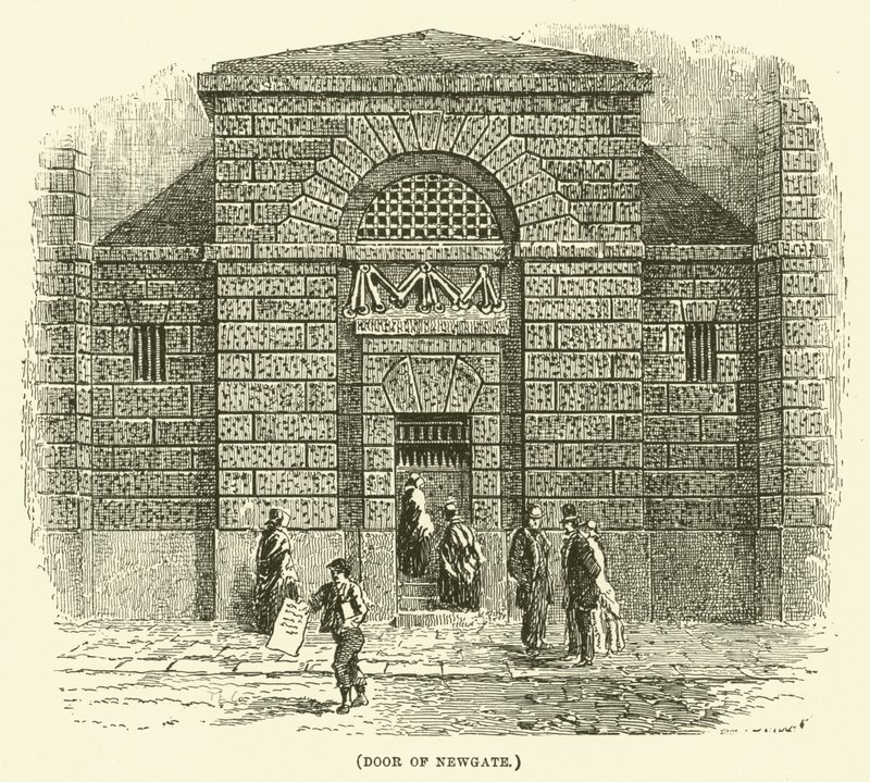 Door of Newgate by English School