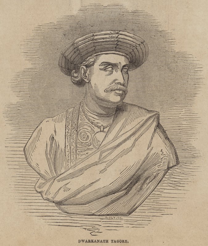 Dwarkanath Tagore by English School