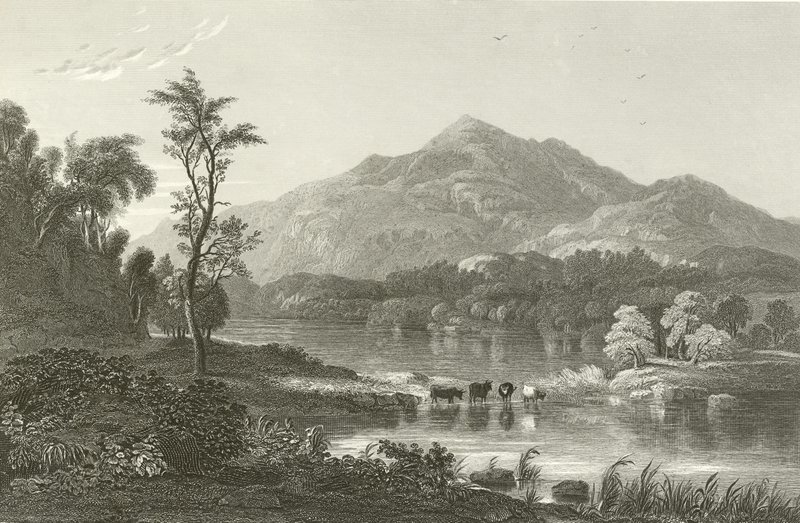East End of Loch Katrine and Benvenue by English School