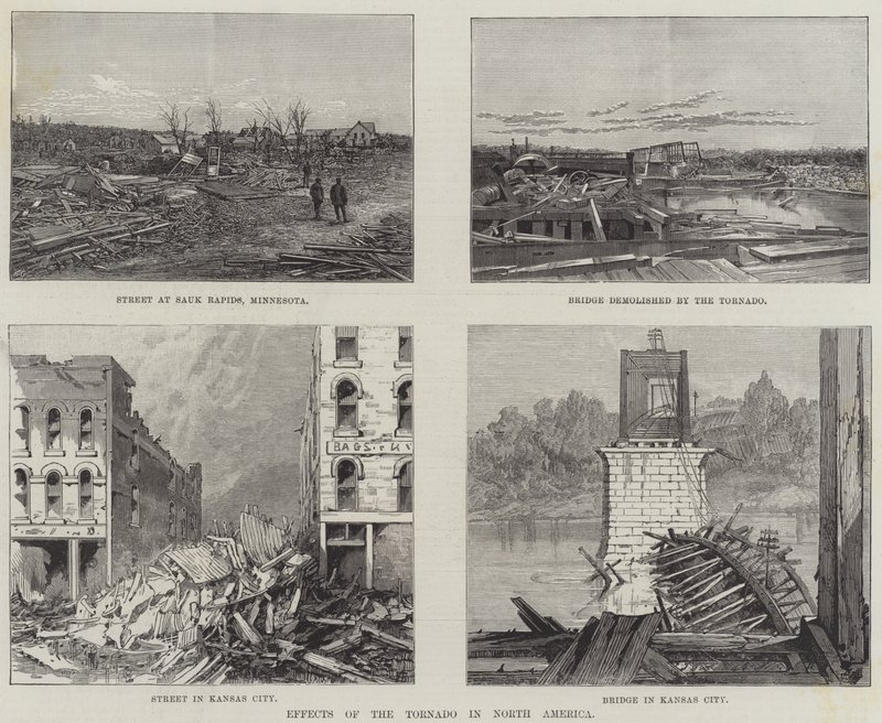 Effects of the Tornado in North America by English School