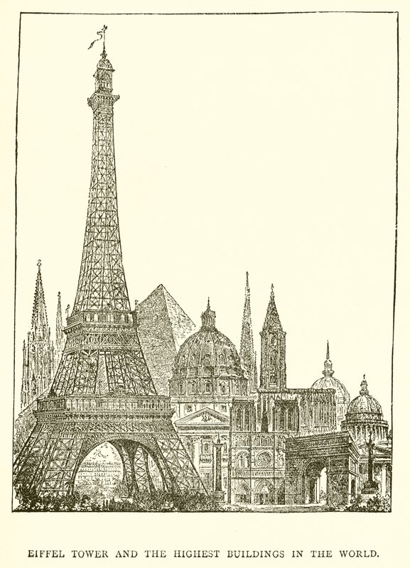 Eiffel Tower and the Highest Buildings in the World by English School