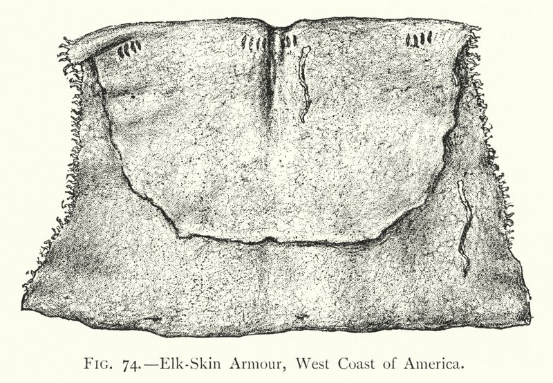 Elk-Skin Armour, West Coast of America by English School